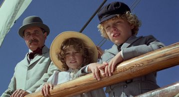 William Daniels, Elva Josephson, and Glenn Kohan in The Blue Lagoon (1980)