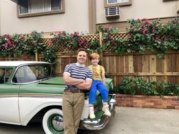 Gracen as Little Eddie on ABC’s The Kids are Alright with Caleb Foote