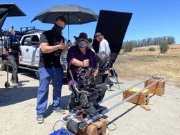 Director Shaun Piccinino and Brad Rushing 