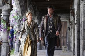 Megan Follows and Craig Parker in Reign (2013)