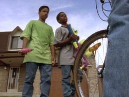 Adam Bonneau and Michael Alexander Jackson in Are You Afraid of the Dark? (1990)