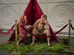 Carolyn Taylor and Meredith MacNeill in Baroness Von Sketch Show (2016)