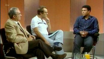 Muhammad Ali and Gary Newbon in When Ali Came to Britain (2012)