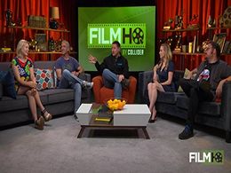 Jon Schnepp, Sasha Perl-Raver, Scott Mantz, Whitney Moore, and John Campea in Film HQ (2016)