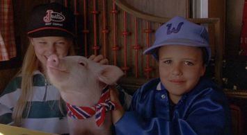 Michael Roescher and Kristy Young in Gordy (1994)