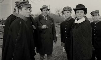 Herbert Asmodi, Hanna Axmann-Rezzori, Mathieu Carrière, Fred Dietz, Marian Seidowsky, and Bernd Tischer in Young Törless