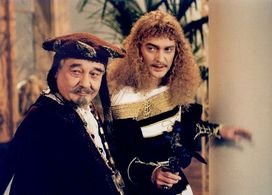 Vladimír Dlouhý and Josef Vinklár in O princezne z Rimini (1999)