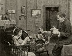 Mabel Trunnelle and Barry O'Moore in The Man He Might Have Been (1913)