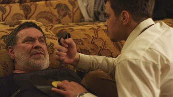 Kostas Smoriginas and Leonardas Pobedonoscevas in Christmas. Uncensored (2012)