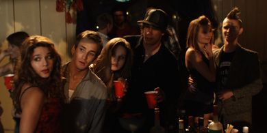 Lucas Elliot Eberl, Will Rothhaar, Kaleigh Krish, Alexandra Mason, Liz Burghdorf, and Nathanael Coffman in Getting That 