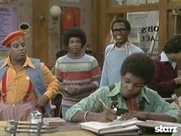 Fred Berry, Haywood Nelson, Ta-Tanisha, and Ernest Thomas in What's Happening!! (1976)