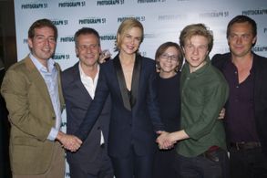 Will Attenborough, Stephen Campbell Moore and Nicole Kidman in Photograph 51 (2015)