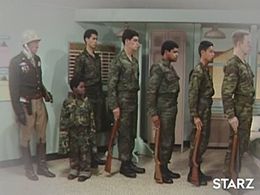 Conrad Bain and Gary Coleman in Diff'rent Strokes (1978)