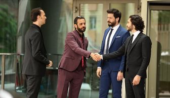 Öner Erkan, Erkan Kolçak Köstendil, Ahmet Tansu Tasanlar, and Alperen Duymaz in Çukur (2016)