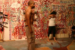 Eliezer Ortiz in Sketch of Life at at The Glass Land in NY.