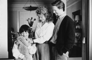Eric Stoltz, Nancy Travis, and Max Pomeranc in Fluke (1995)