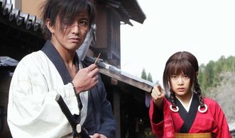 Takuya Kimura and Hana Sugisaki in Blade of the Immortal (2017)