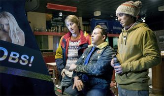 Timo Lavikainen, Jasper Pääkkönen, and Jussi Vatanen in Lapland Odyssey (2010)