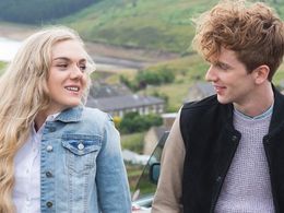 Still from E4’s ‘Banana’ of Chloe Harris and Luke Newberry