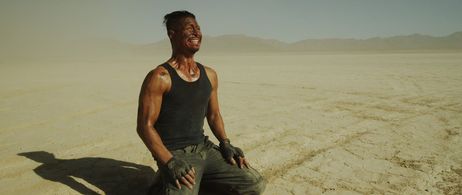 As Sgt. Lobo Katz, in Interstellar Civil War. Directed by Albert Pyun