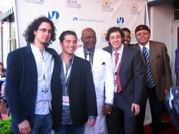 From left: Jorge Valdes-Iga, Sam Rega, Leo Casino, Joshua Miller, Eric Bendross, and Alvin Harris at 2008 Miami Internat
