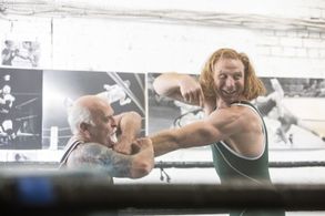 Wrestling scene - The Warriors