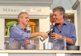 Anthony Bourdain and Eric Ripert