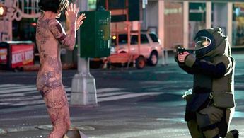 Jamie Alexander and Mickey Solis in Blindspot