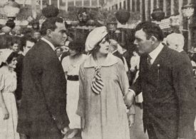 Ben F. Wilson in Saved by a Song (1916)