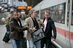 Max Herbrechter, Tyron Ricketts, and Chris Simmons in Leipzig Homicide (2001)