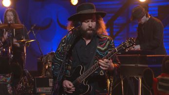 Bo Koster, Jim James, Patrick Hallahan, and My Morning Jacket in Conan (2010)