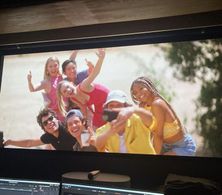 On set of KARMA'S A BITCH