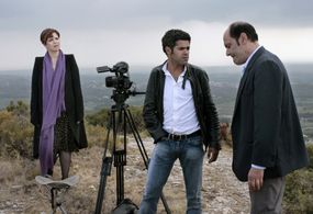 Jean-Pierre Bacri, Jamel Debbouze, and Agnès Jaoui in Let it Rain (2008)