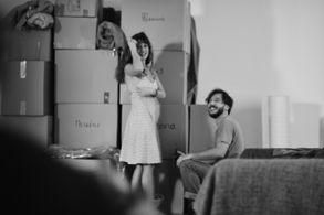 Stathis Koikas and Maria Damasioti in Stay (2023)