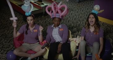 Natalie Whittle, Cat Alter, and Jade Martz in Part Timers (2016)