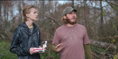 Scott MacArthur and Wyatt Walter in Killing It (2022)