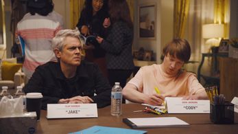 Johnny Knoxville and Calum Worthy in Reboot (2022)