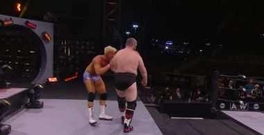 J.D. Drake and Ryan Nemeth in AEW Dark: Elevation (2021)