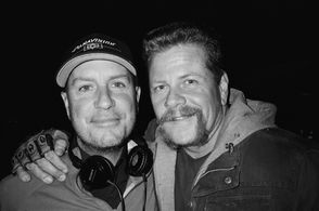 Michael Cudlitz and Michael E. Satrazemis