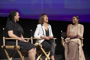 Brittany Scott Smith, Robin Thede and Gabrielle Union at FYC Event for The Rundown with Robin Thede, April 30, 2018