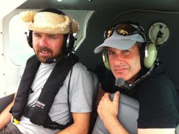 Karl Pilkington & Luke Campbell on location in Vanuatu for An Idiot Abroad - Desert Island (2010)