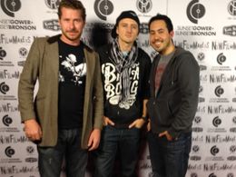 James Thomas, Canyon Prince, and Stephen Snavely at New Filmmakers LA