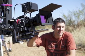 On the set of “The Arena”