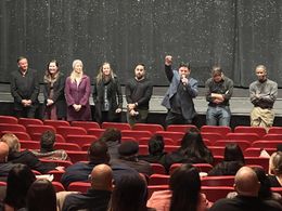 Q&A at VIP Screening at The Fine Arts Theatre in Beverly Hills