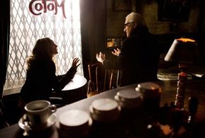 Martin Scorsese directing Ingrid Sophie Schram for Bleu de Chanel