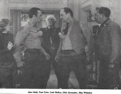 Richard Alexander, Terry Walker, Lafe McKee, Tom Tyler, and Slim Whitaker in Coyote Trails (1935)