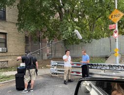 Brian Wolfe and Moud Sabra filming Niko & Eleanor