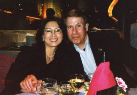 Dan with South Korean artist Soonja Blaydes.