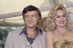 Hugh Hefner, Dorothy Stratten, and Jean Cummings