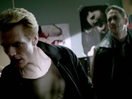 Neil Napier and Max E. Williams in Bullet in the Face (2012)